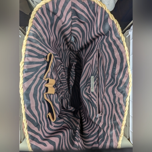 Kate Landry Handbag/ Shoulder Purse 100% Cellulose Fiber. GUC - Picture 3 of 10